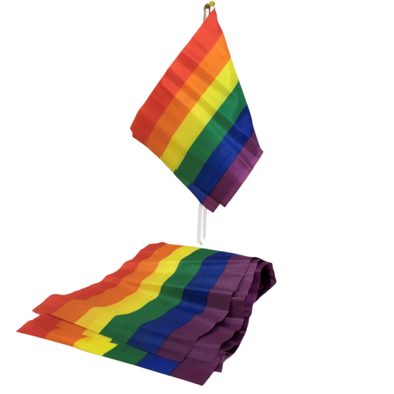 ORGULHO - BANDEIRA PEQUENA BANDEIRA LGBT